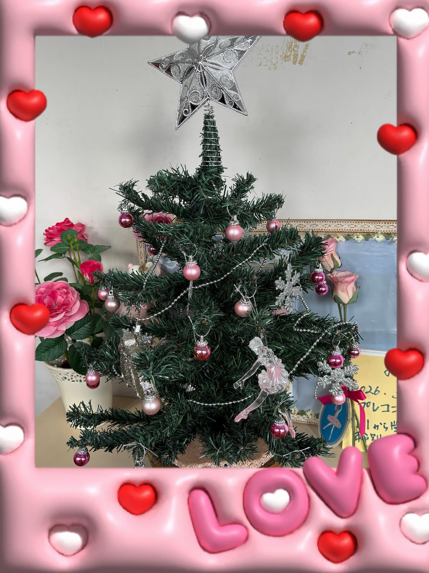 次はクリスマス🎄🧑🎄🎄 飾り付けをしました♪